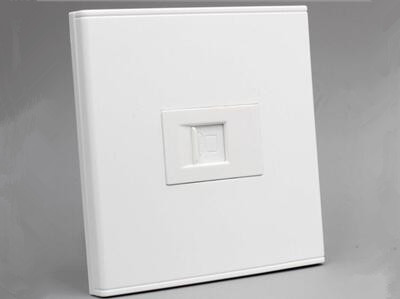 白色86型一位墻插面板